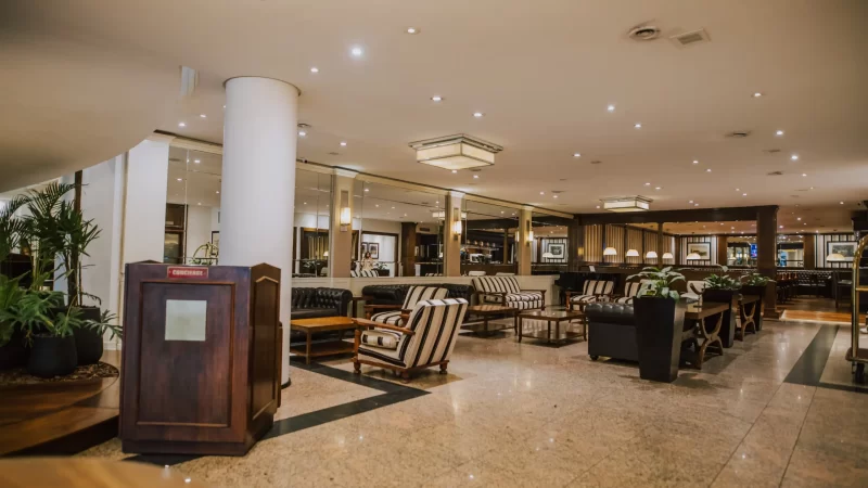 Lobby Hotel Dos Reyes